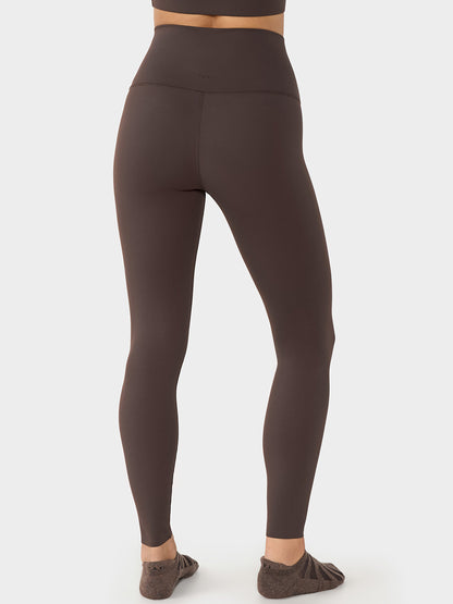 [春クーポン][TAVI] ハイウエスト レギンス HIGH WAISTED LEGGINGS／ ヨガ ボトムス ピラティス ヨガパンツ 美脚 美尻 体型カバー TOESOX24FW_D3