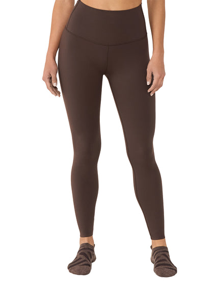 [春クーポン][TAVI] ハイウエスト レギンス HIGH WAISTED LEGGINGS／ ヨガ ボトムス ピラティス ヨガパンツ 美脚 美尻 体型カバー TOESOX24FW_D3