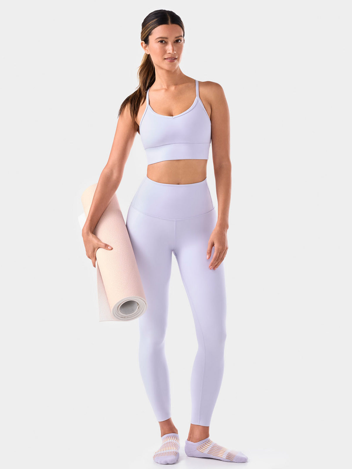 最大30%OFF[限定SALE][TAVI] ハイウエスト 7分丈 レギンス HIGH WAISTED LEGGINGS／ヨガ ボトムス ピラティス ヨガパンツ 美脚 美尻 体型カバー 26SS_D3 [EX]