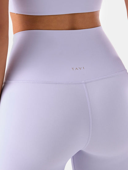 最大30%OFF[限定SALE][TAVI] ハイウエスト 7分丈 レギンス HIGH WAISTED LEGGINGS／ヨガ ボトムス ピラティス ヨガパンツ 美脚 美尻 体型カバー 26SS_D3 [EX]