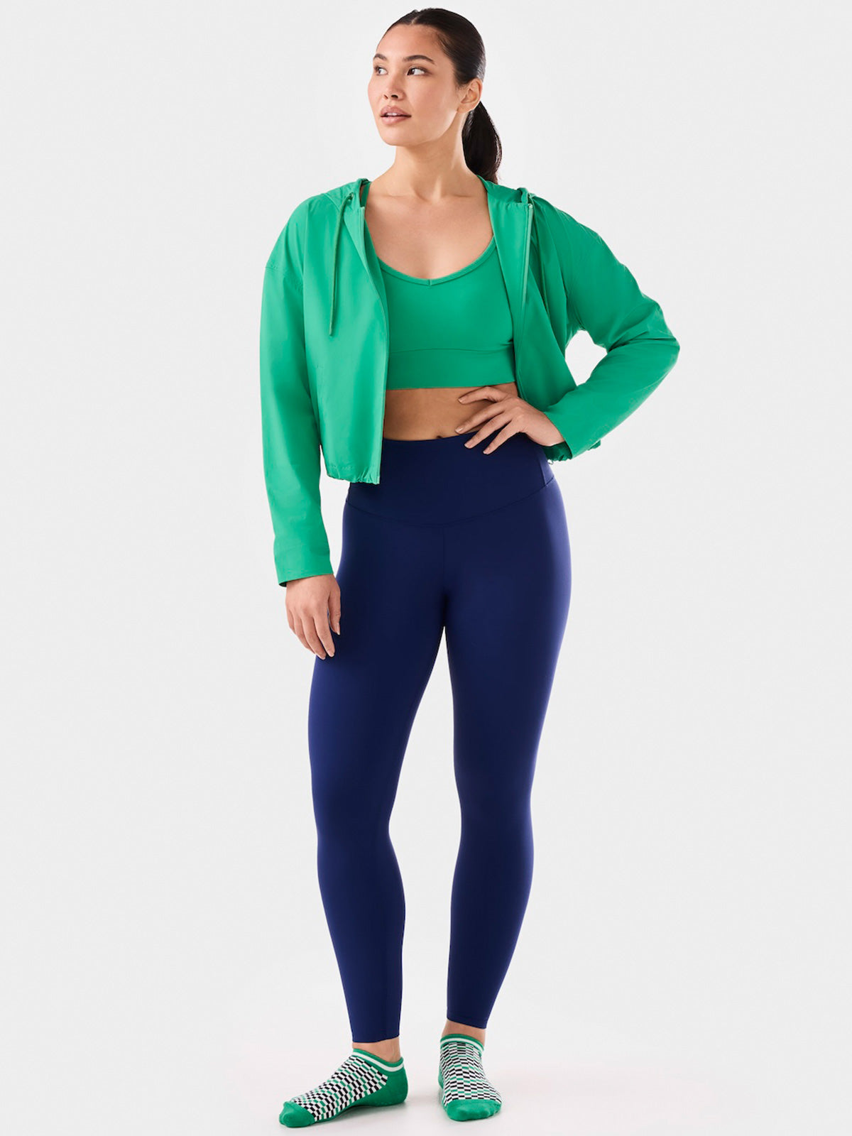 20%OFF[SALE][TAVI] ハイウエスト 7分丈 レギンス HIGH WAISTED