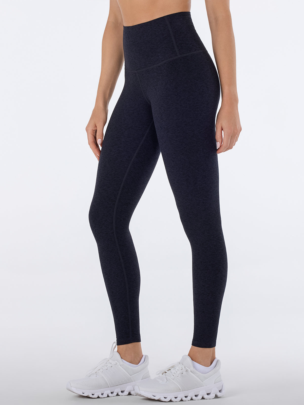 [TAVI] TaviCloud High Waisted Tight Leggings High Waisted 7/8 Tight / Yoga Bottoms Pilates Yoga Pants Beautiful Legs Beautiful Buttocks Body Coverage TOESOX 24FW