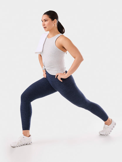 [TAVI] TaviCloud ハイウエスト 7/8タイトレギンス タビ レディース  ボトムス ヨガウェア 7分丈 ハイウエスト 26SS TOESOX