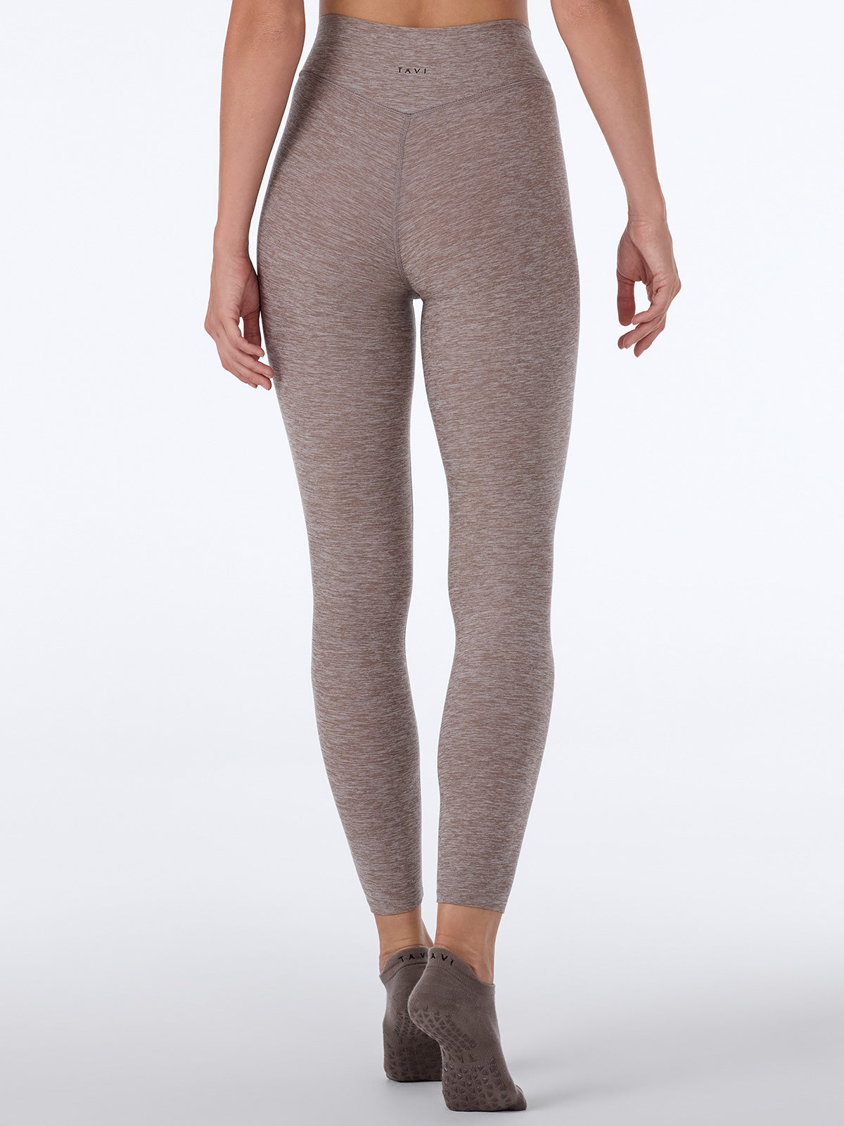 [TAVI] TaviCloud ハイウェスト 7/8 スムースライズレギンス TC HW 7/8 S Rise Legging タビ レディース  ボトムス ヨガウェア 7分丈 ハイウエスト TOESOX 26SS D1