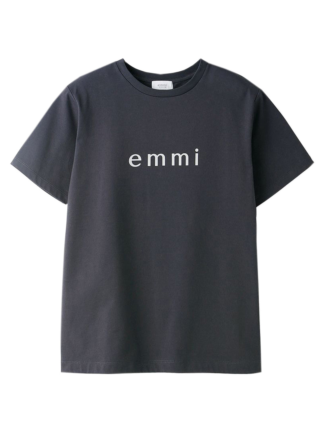 [emmi] emmi ロゴ バックシャン Tシャツ エミ レディース スポーツウェア ヨガウェア 半袖 サスティナブル / 24SS 13WCT242057-Puravida! プラヴィダ　ヨガ ピラティス フィットネスショップ