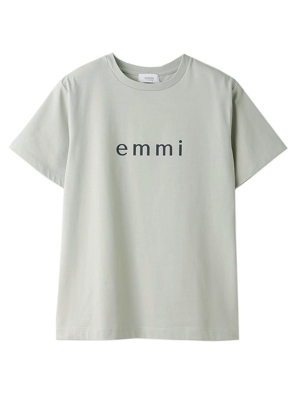 [emmi] emmi ロゴ バックシャン Tシャツ エミ レディース スポーツウェア ヨガウェア 半袖 サスティナブル / 24SS 13WCT242057