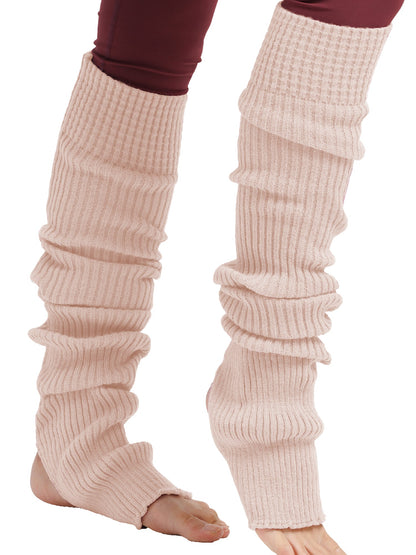 [Loopa] ルーパ リブニット レッグウォーマー Rib nit Leg warmers / スポーツインナー 靴下 [A] 20_2-Puravida! プラヴィダ　ヨガ ピラティス フィットネスショップ