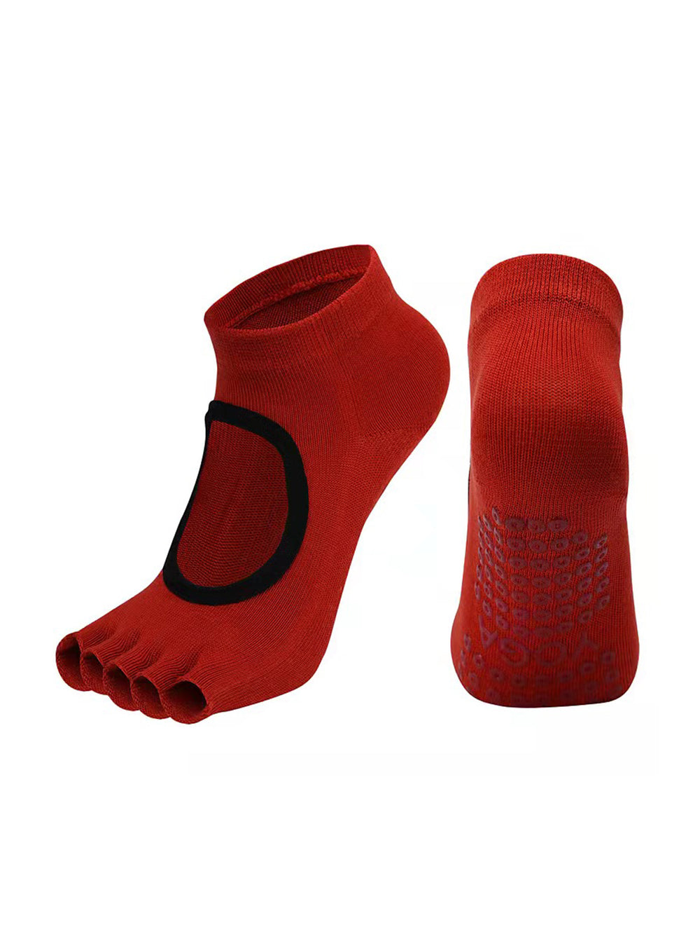 [Loopa] Grip Yoga Socks Socks / Non-Slip With Toes No Toes 5 Toes [A] 10_4