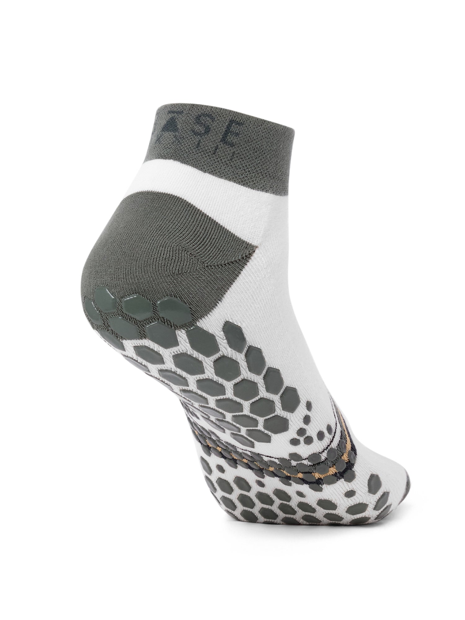 [BASE33] メンズ グリップ ソックス LOW RISE ローライズ／ トレーニング ジム フィットネス 滑り止め付 靴下 Toesox 26SS_D1