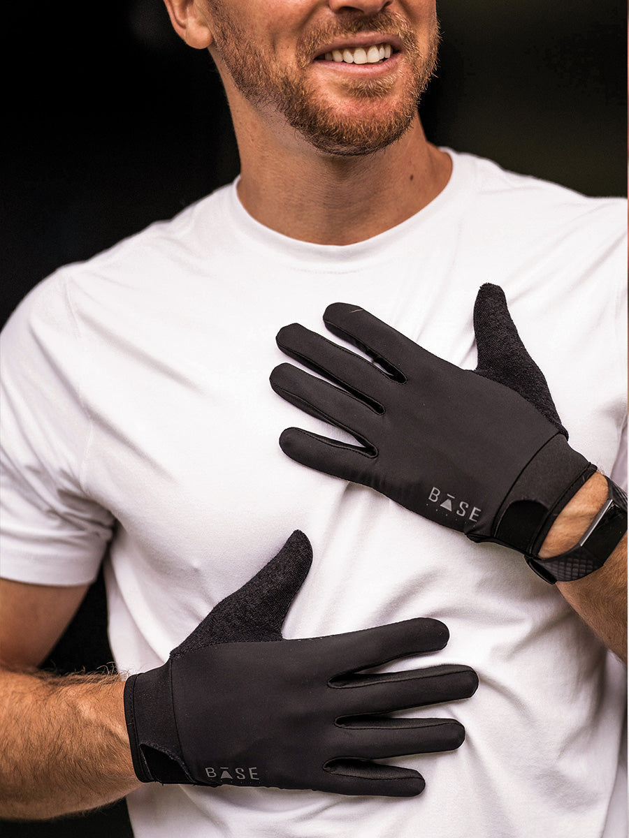 BASE33] メンズ トレーニング グリップ グローブ Training Grip Gloves