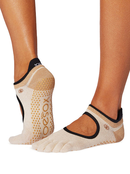 [促销][ToeSox] Bellarina 全趾防滑袜 / 瑜伽普拉提防滑袜 [SOFF] 2501