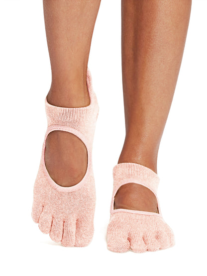[ToeSox] Bellarina ベラリナ（Full-Toe／つま先あり） グリップ ソックス ／ ヨガ ピラティス 滑り止め付 靴下 25FW_D3