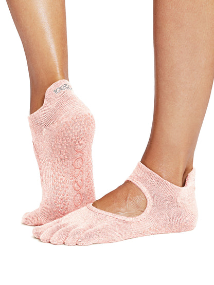 [ToeSox] Bellarina ベラリナ（Full-Toe／つま先あり） グリップ ソックス ／ ヨガ ピラティス 滑り止め付 靴下 25FW_D3