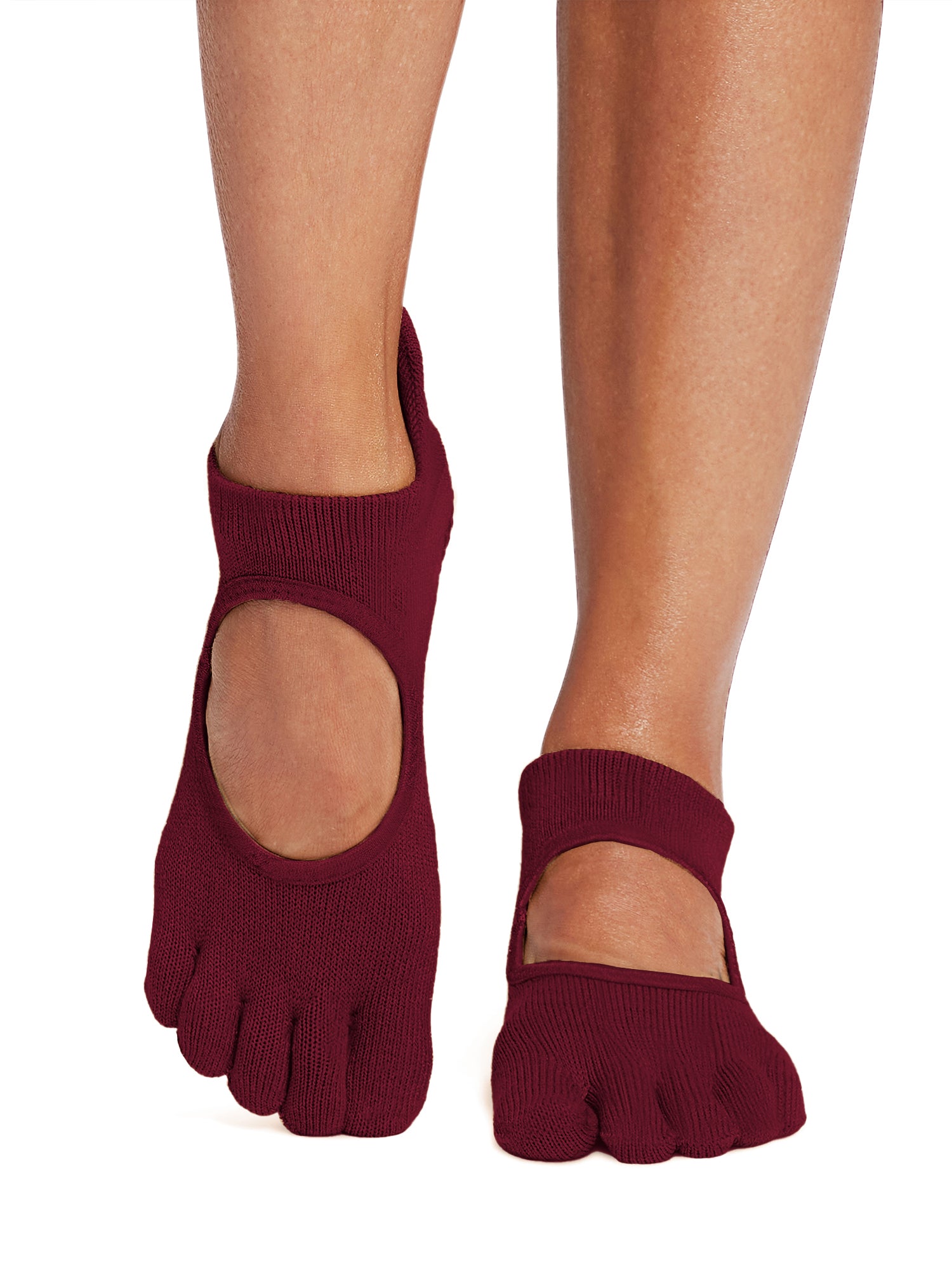 [ToeSox] Bellarina ベラリナ（Full-Toe／つま先あり） グリップ ソックス ／ ヨガ ピラティス 滑り止め付 靴下 25FW_D3