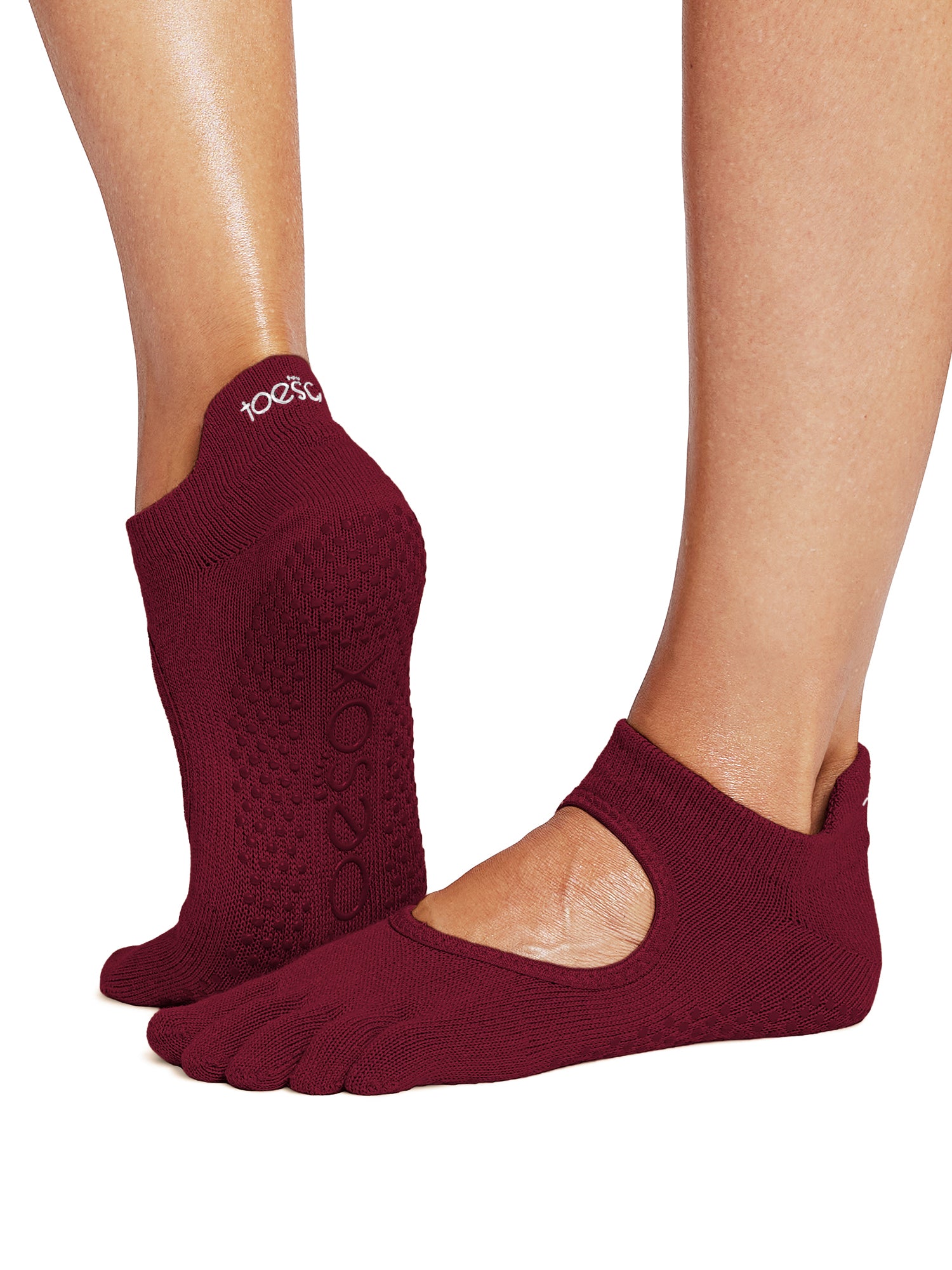 [ToeSox] Bellarina ベラリナ（Full-Toe／つま先あり） グリップ ソックス ／ ヨガ ピラティス 滑り止め付 靴下 25FW_D3