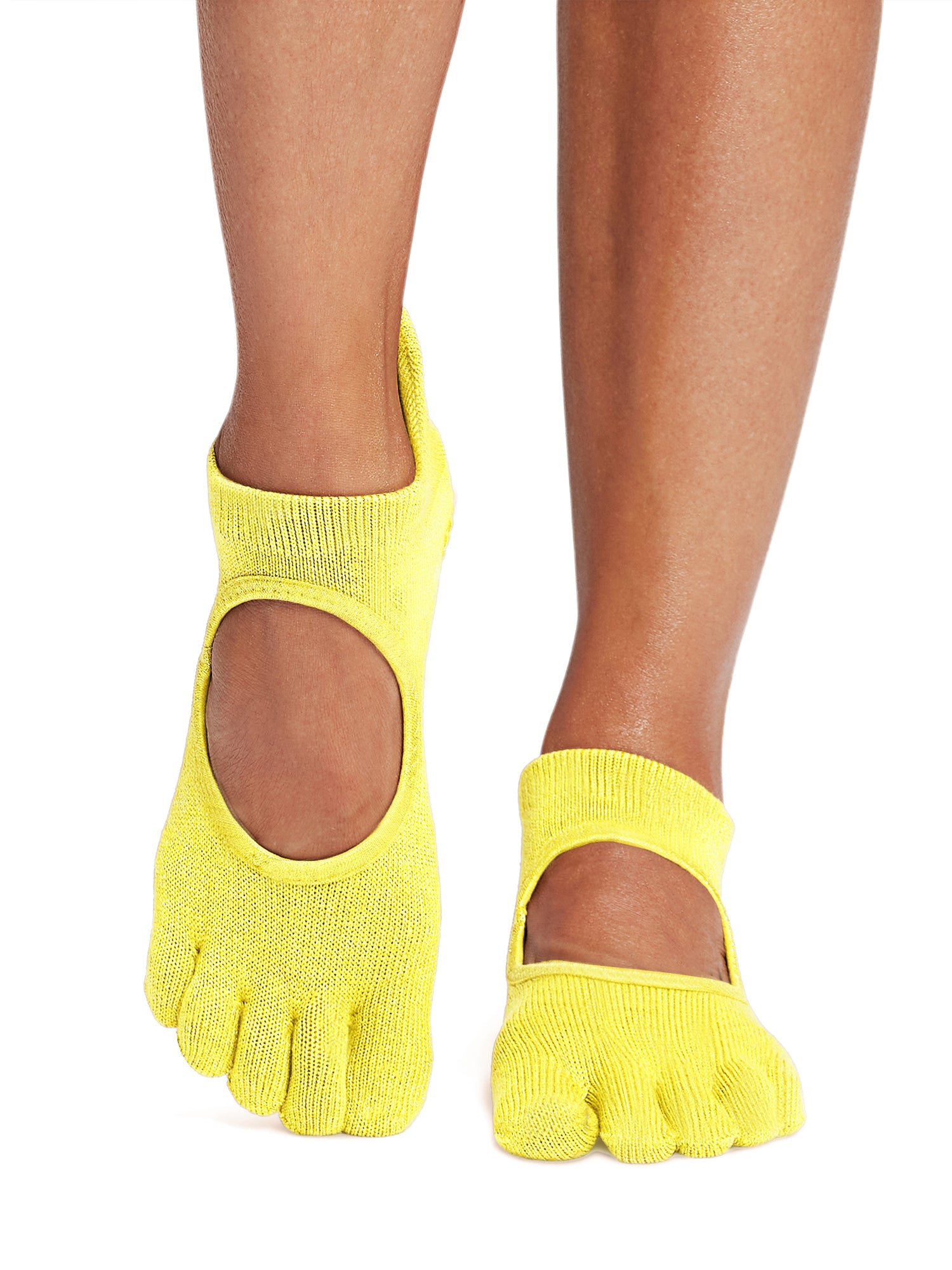 [ToeSox] Bellarina ベラリナ（Full-Toe／つま先あり） グリップ ソックス ／ ヨガ ピラティス 滑り止め付 靴下 25FW_D3