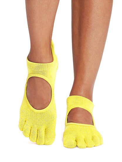 [ToeSox] Bellarina ベラリナ（Full-Toe／つま先あり） グリップ ソックス ／ ヨガ ピラティス 滑り止め付 靴下 25FW_D3