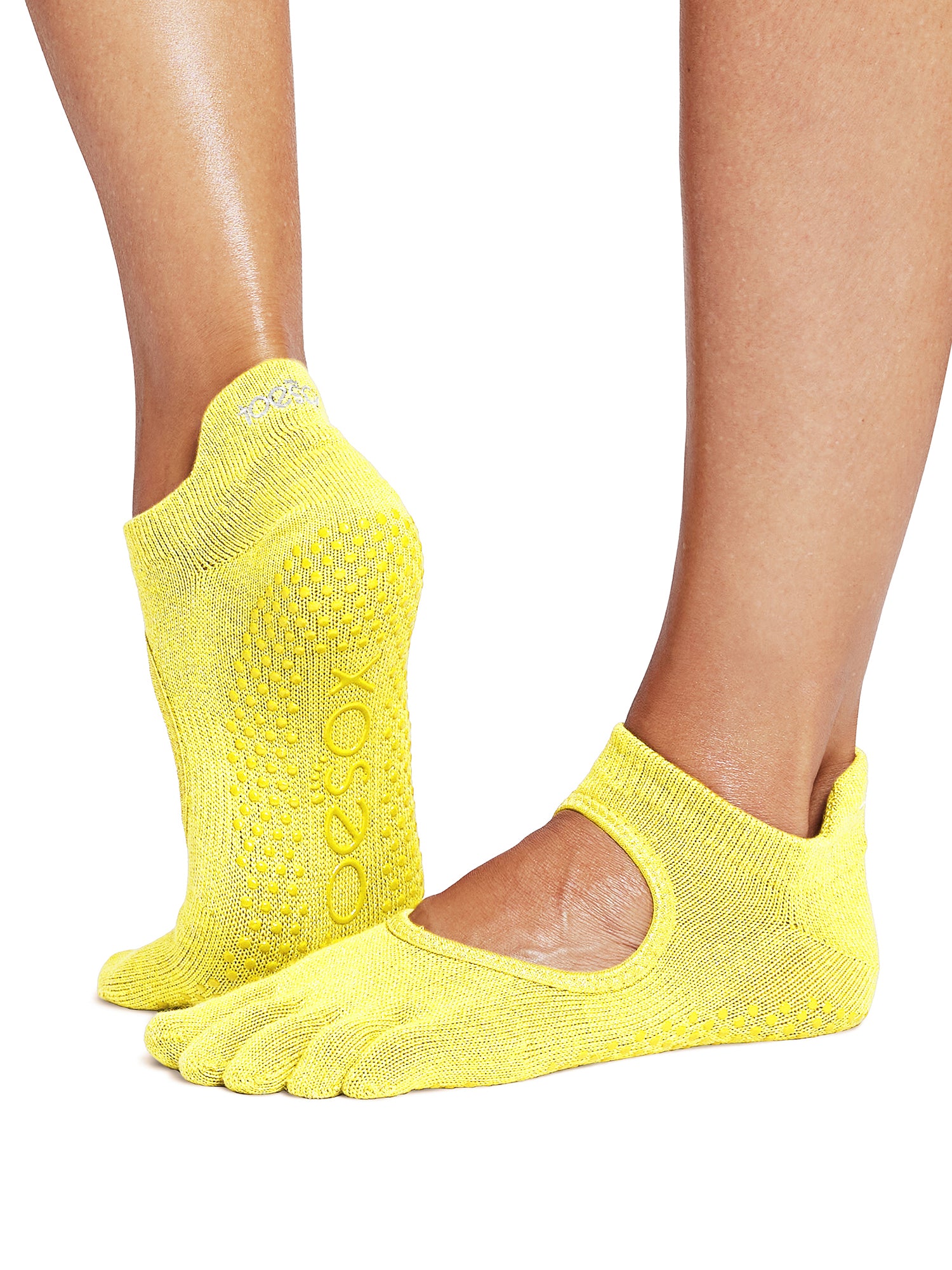 [ToeSox] Bellarina ベラリナ（Full-Toe／つま先あり） グリップ ソックス ／ ヨガ ピラティス 滑り止め付 靴下 25FW_D3