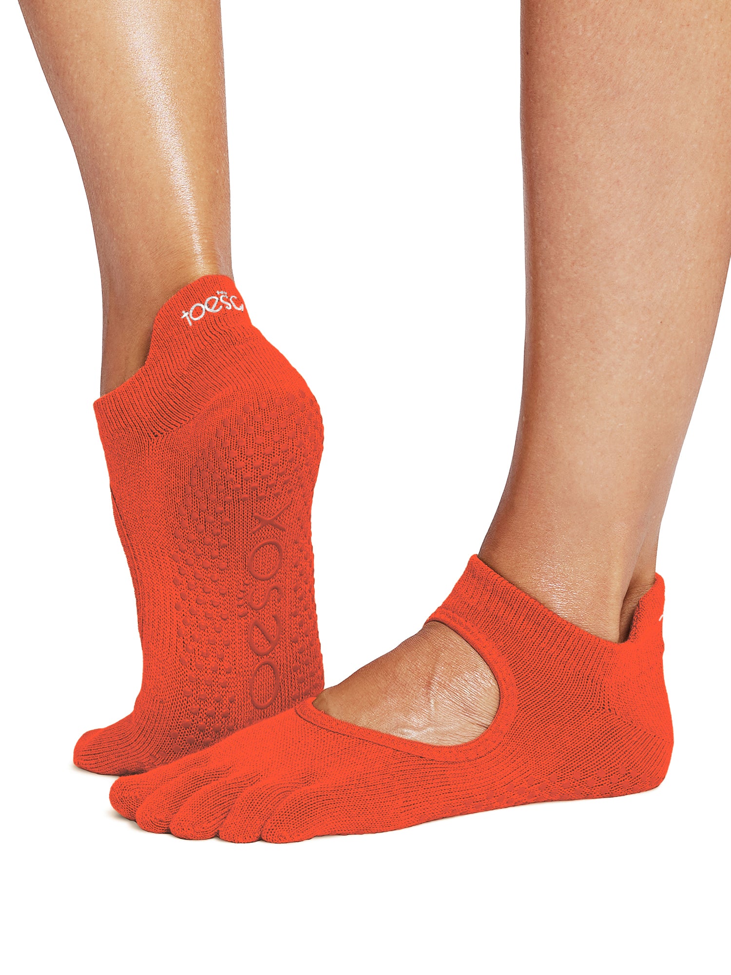 [ToeSox] Bellarina ベラリナ（Full-Toe／つま先あり） グリップ ソックス ／ ヨガ ピラティス 滑り止め付 靴下 25FW_D3