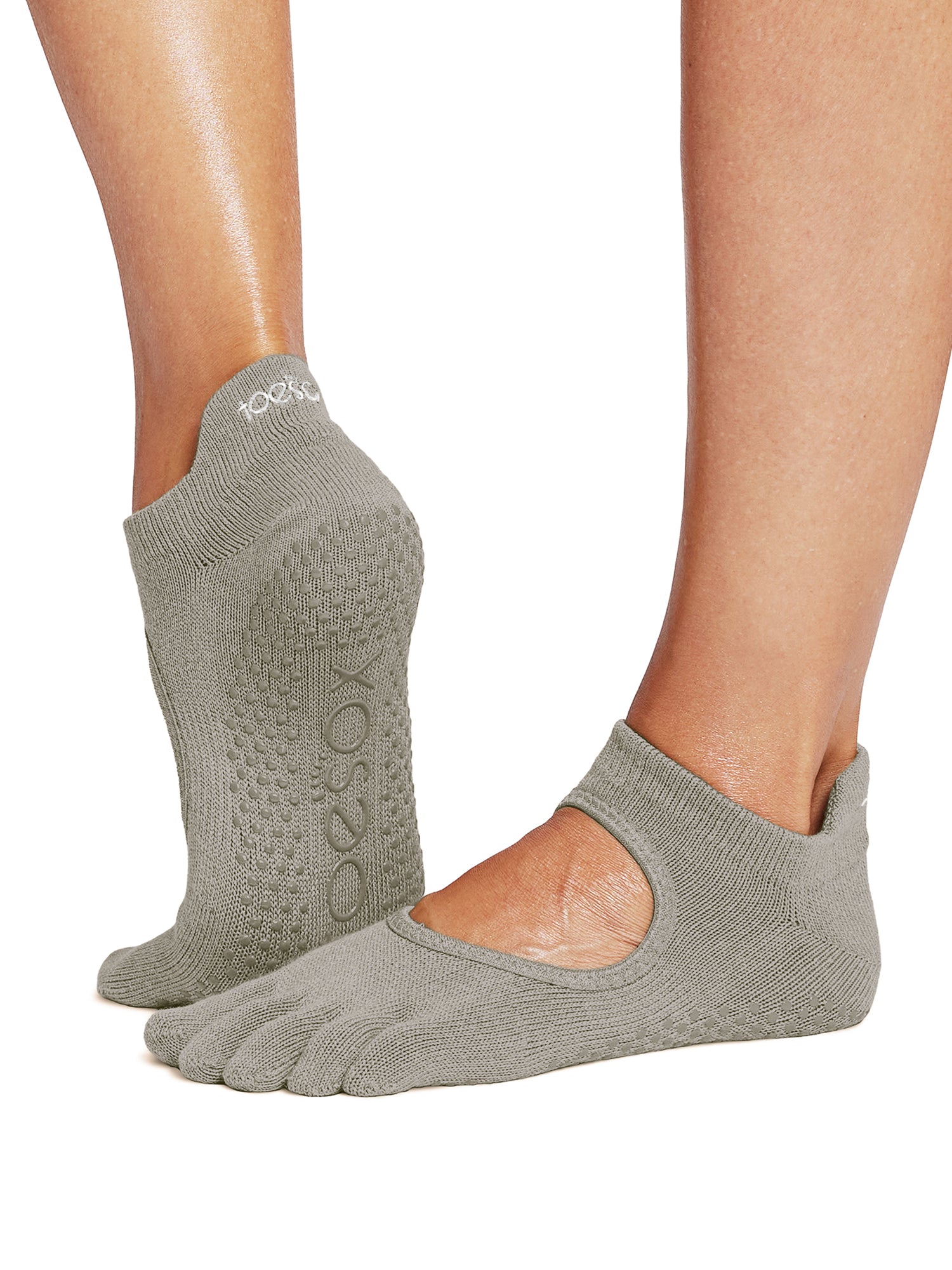 [ToeSox] Bellarina ベラリナ（Full-Toe／つま先あり） グリップ ソックス ／ ヨガ ピラティス 滑り止め付 靴下 25FW_D3