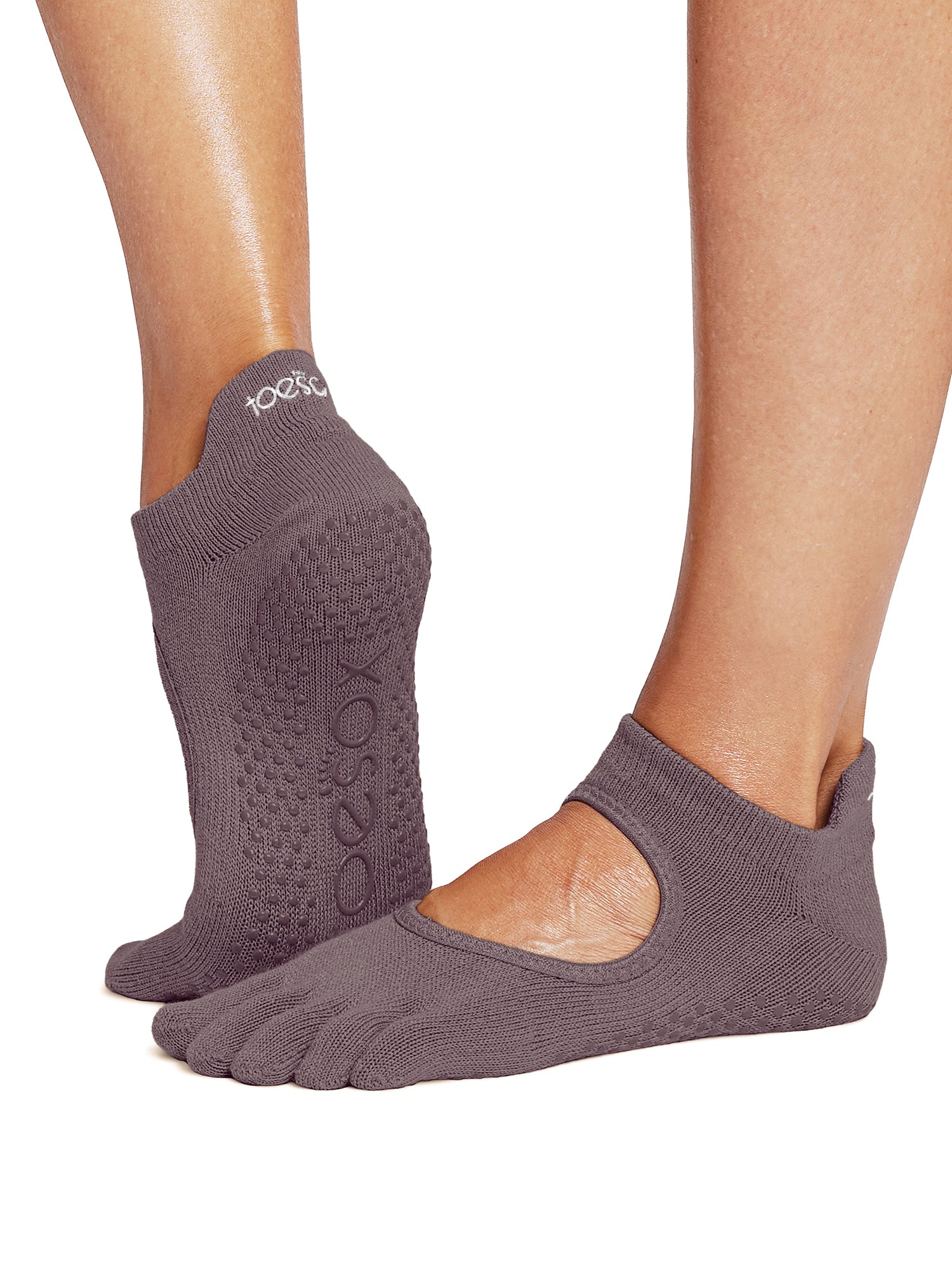 [ToeSox] Bellarina ベラリナ（Full-Toe／つま先あり） グリップ ソックス ／ ヨガ ピラティス 滑り止め付 靴下 25FW_D3