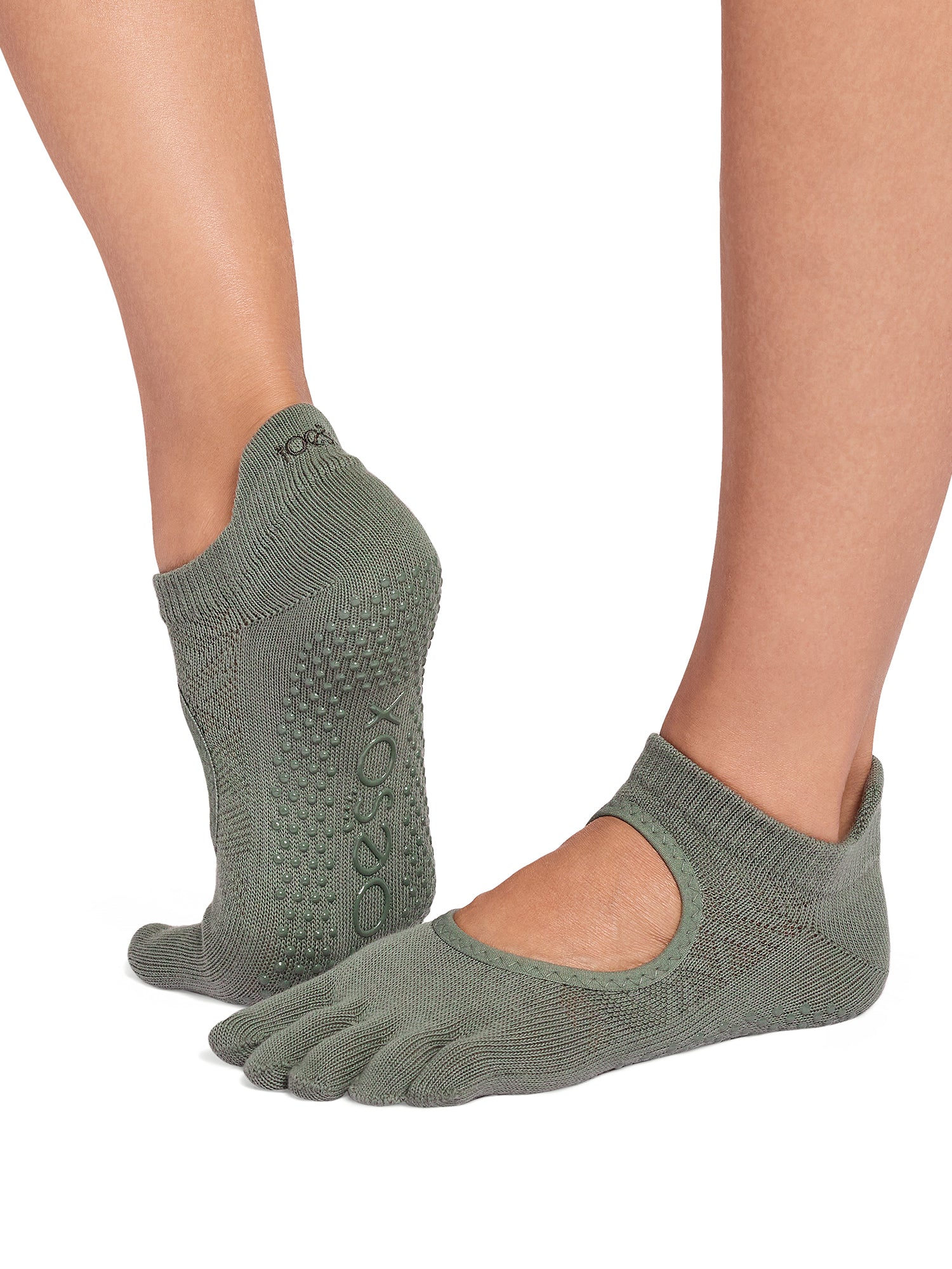 [ToeSox] Bellarina ベラリナ（Full-Toe／つま先あり） グリップ ソックス ／ ヨガ ピラティス 滑り止め付 靴下 26SS_D2