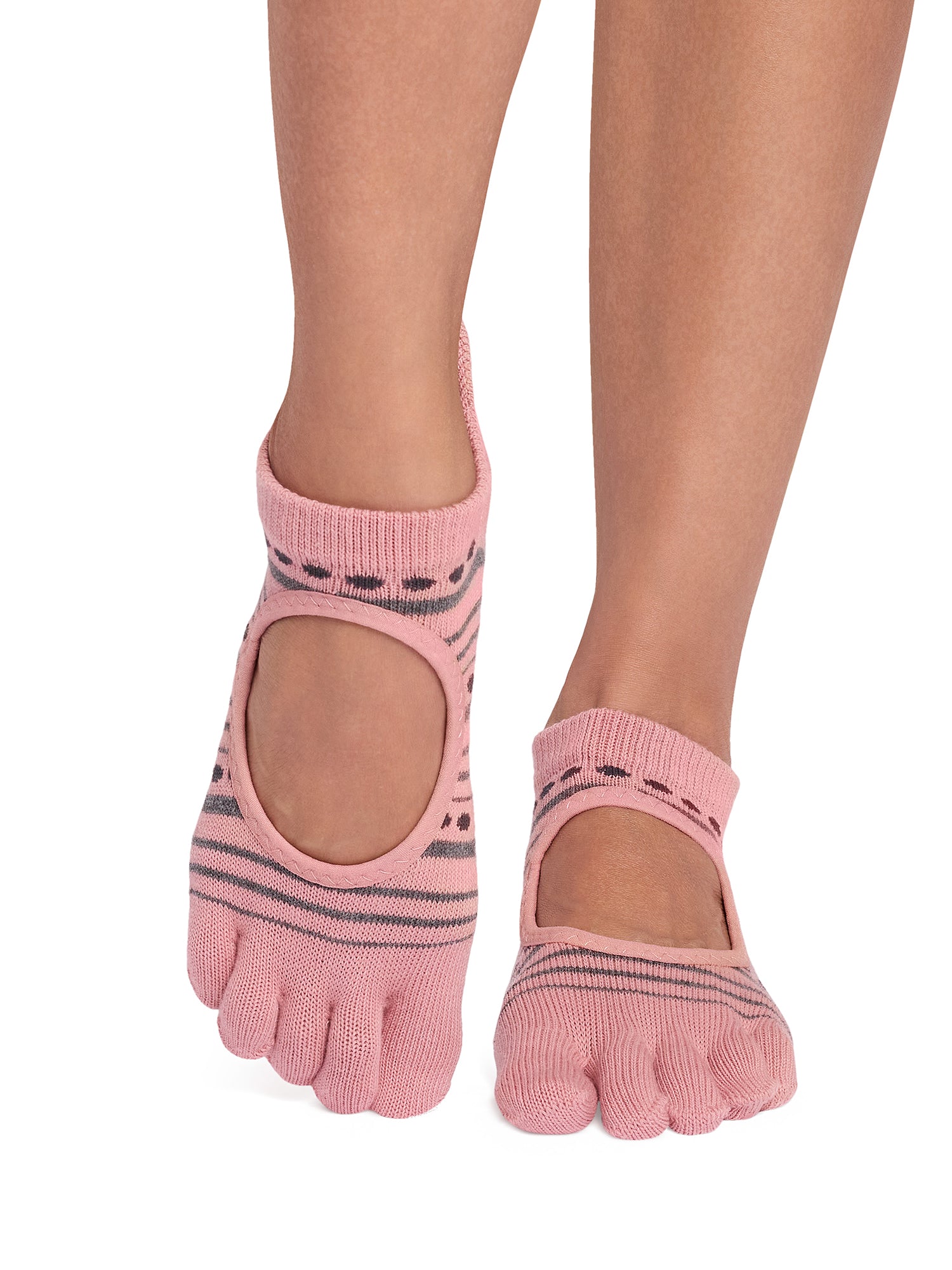 [ToeSox] Bellarina ベラリナ（Full-Toe／つま先あり） グリップ ソックス ／ ヨガ ピラティス 滑り止め付 靴下 26SS_D2