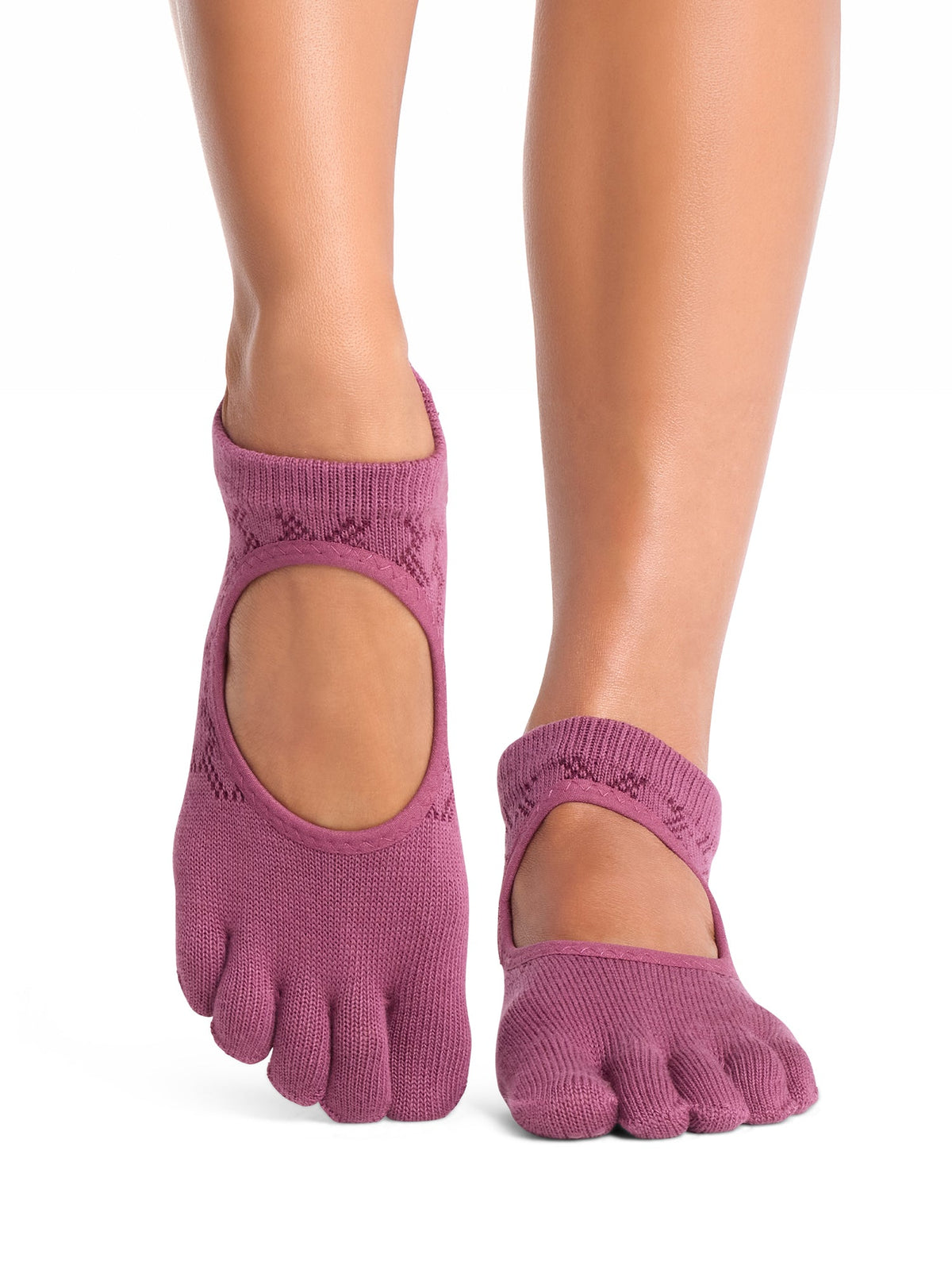 [ToeSox] Bellarina Full-Toe Grip Socks / Yoga Pilates Anti-Slip Socks 25SS_D3