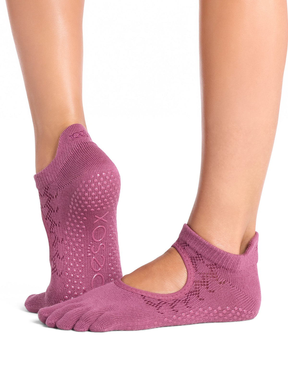[ToeSox] Bellarina Full-Toe Grip Socks / Yoga Pilates Anti-Slip Socks 25SS_D3