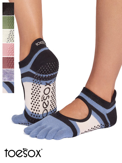 [ToeSox] Bellarina ベラリナ（Full-Toe／つま先あり） グリップ ソックス ／ ヨガ ピラティス 滑り止め付 靴下 26SS_D2