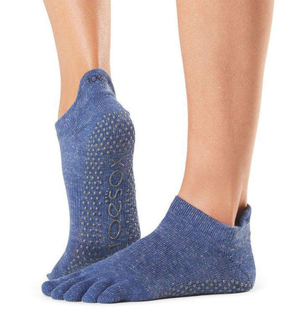 最大40%OFF[SALE][ToeSox] Low Rise ローライズ（Full-Toe／つま先あり） グリップ ソックス ／ ヨガ ピラティス 滑り止め付 靴下[EX]