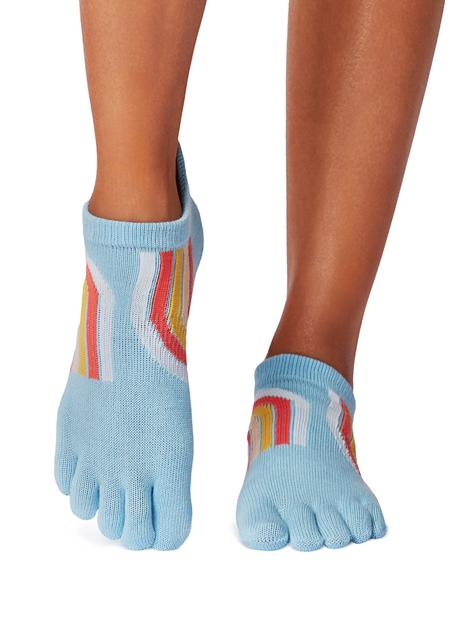 最大40%OFF[SALE][ToeSox] Low Rise ローライズ（Full-Toe／つま先あり） グリップ ソックス ／ ヨガ ピラティス 滑り止め付 靴下[EX]