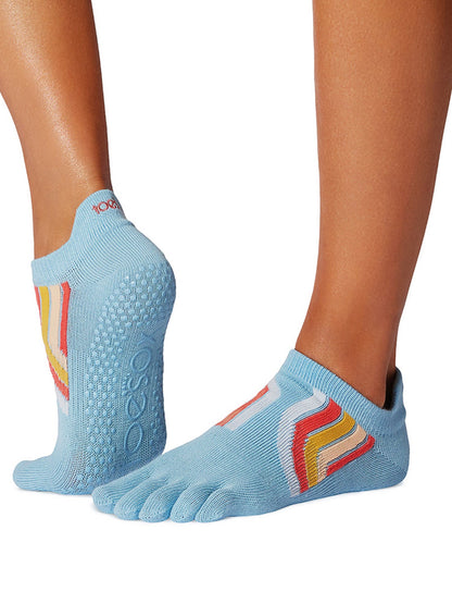 最大40%OFF[SALE][ToeSox] Low Rise ローライズ（Full-Toe／つま先あり） グリップ ソックス ／ ヨガ ピラティス 滑り止め付 靴下[EX]