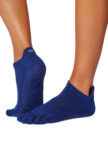 [ToeSox] Low Rise ローライズ（Full-Toe／つま先あり） グリップ ソックス ／ ヨガ ピラティス 滑り止め付 靴下 26FW_D1