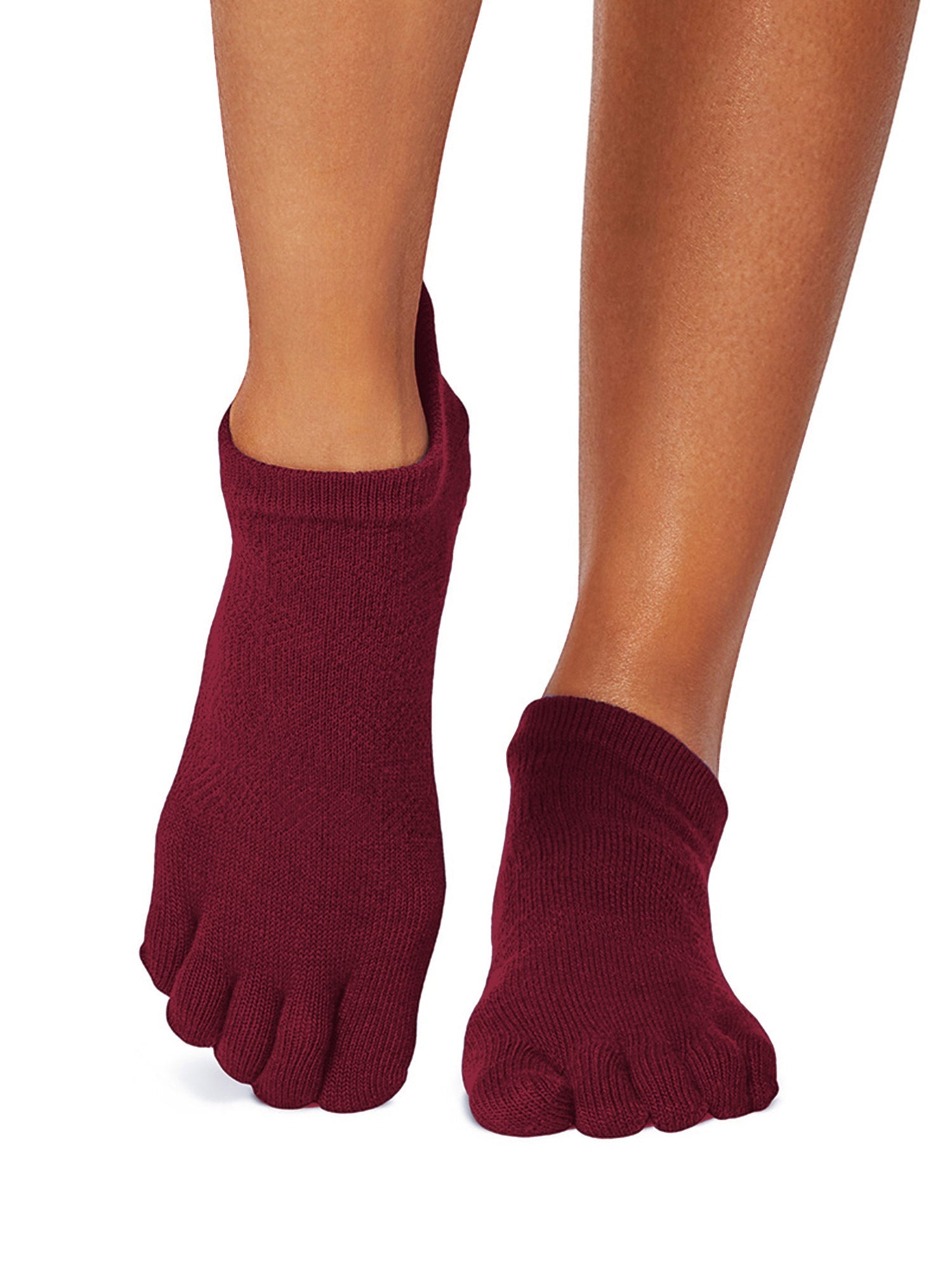 [ToeSox] Low Rise ローライズ（Full-Toe／つま先あり） グリップ ソックス ／ ヨガ ピラティス 滑り止め付 靴下 26FW_D1