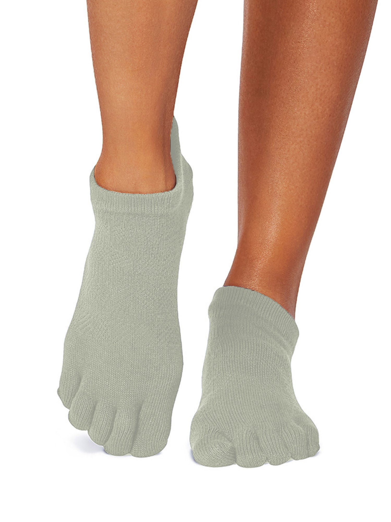 [ToeSox] Low Rise ローライズ（Full-Toe／つま先あり） グリップ ソックス ／ ヨガ ピラティス 滑り止め付 靴下 25FW_D2