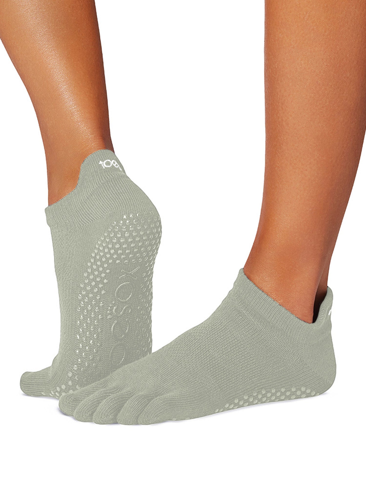 [ToeSox] Low Rise ローライズ（Full-Toe／つま先あり） グリップ ソックス ／ ヨガ ピラティス 滑り止め付 靴下 26SS_D3