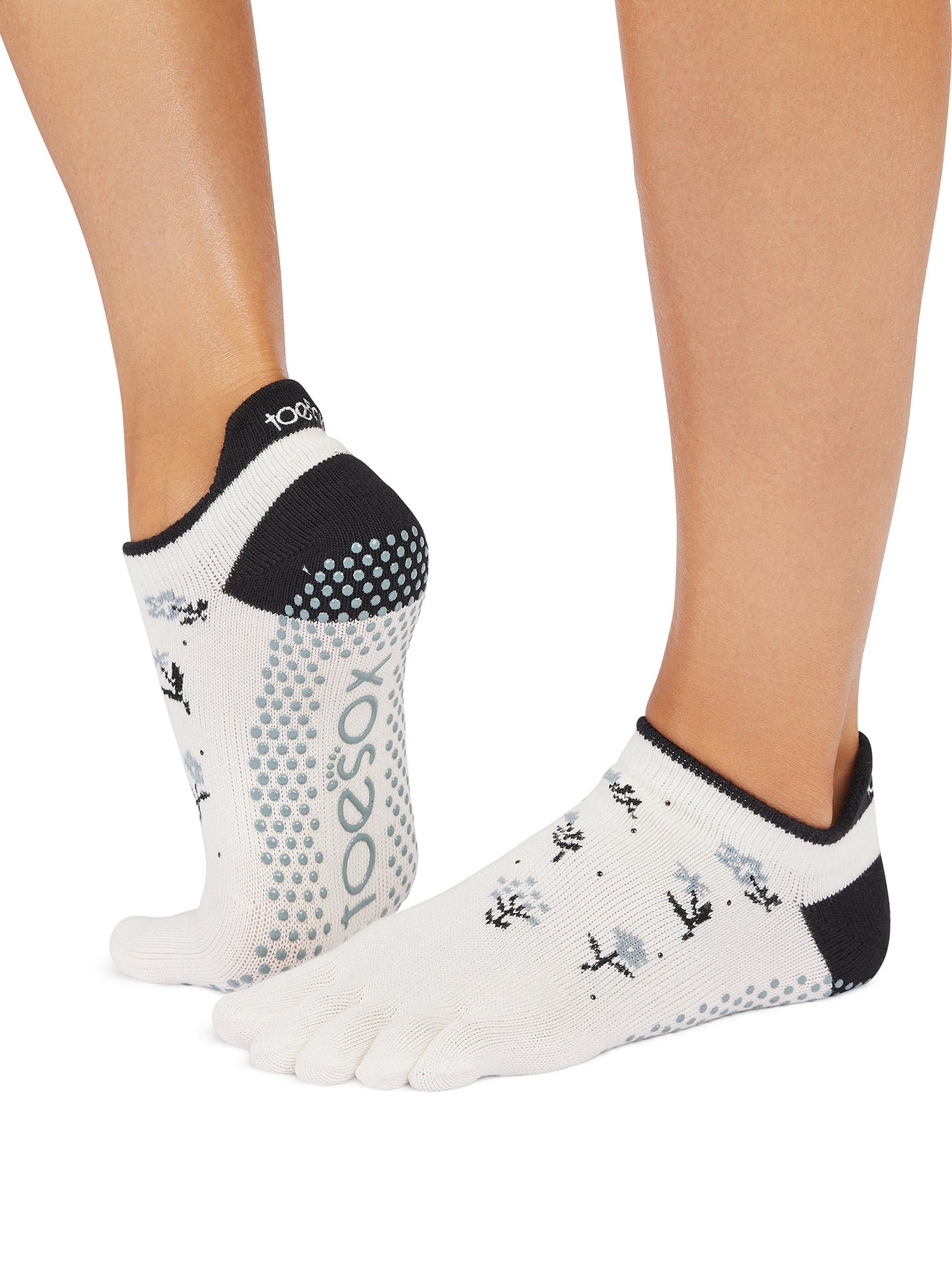 最大40%OFF[SALE][ToeSox] Low Rise ローライズ（Full-Toe／つま先あり） グリップ ソックス ／ ヨガ ピラティス 滑り止め付 靴下[EX]