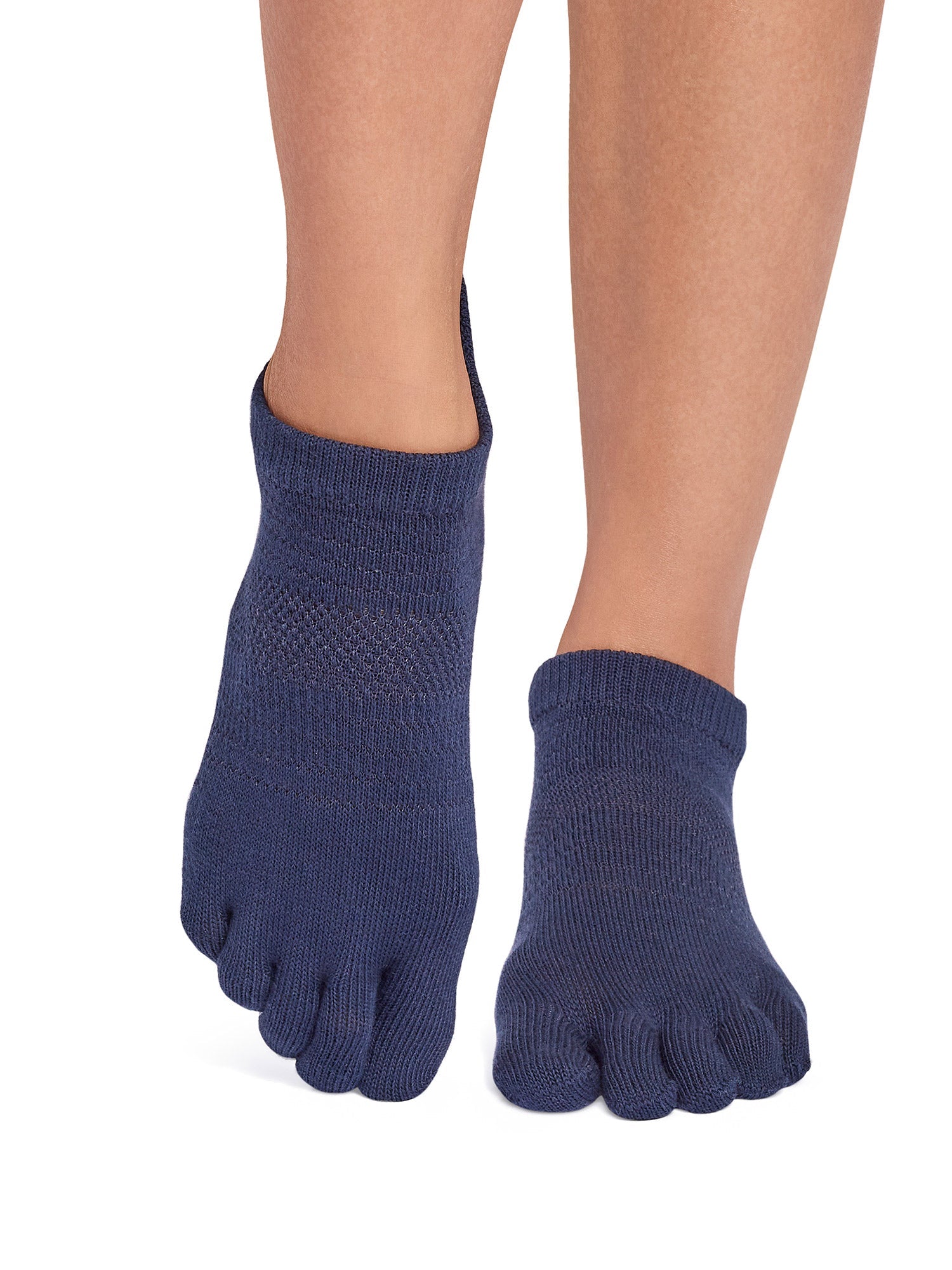 [ToeSox] Low Rise ローライズ（Full-Toe／つま先あり） グリップ ソックス ／ ヨガ ピラティス 滑り止め付 靴下 26FW_D1