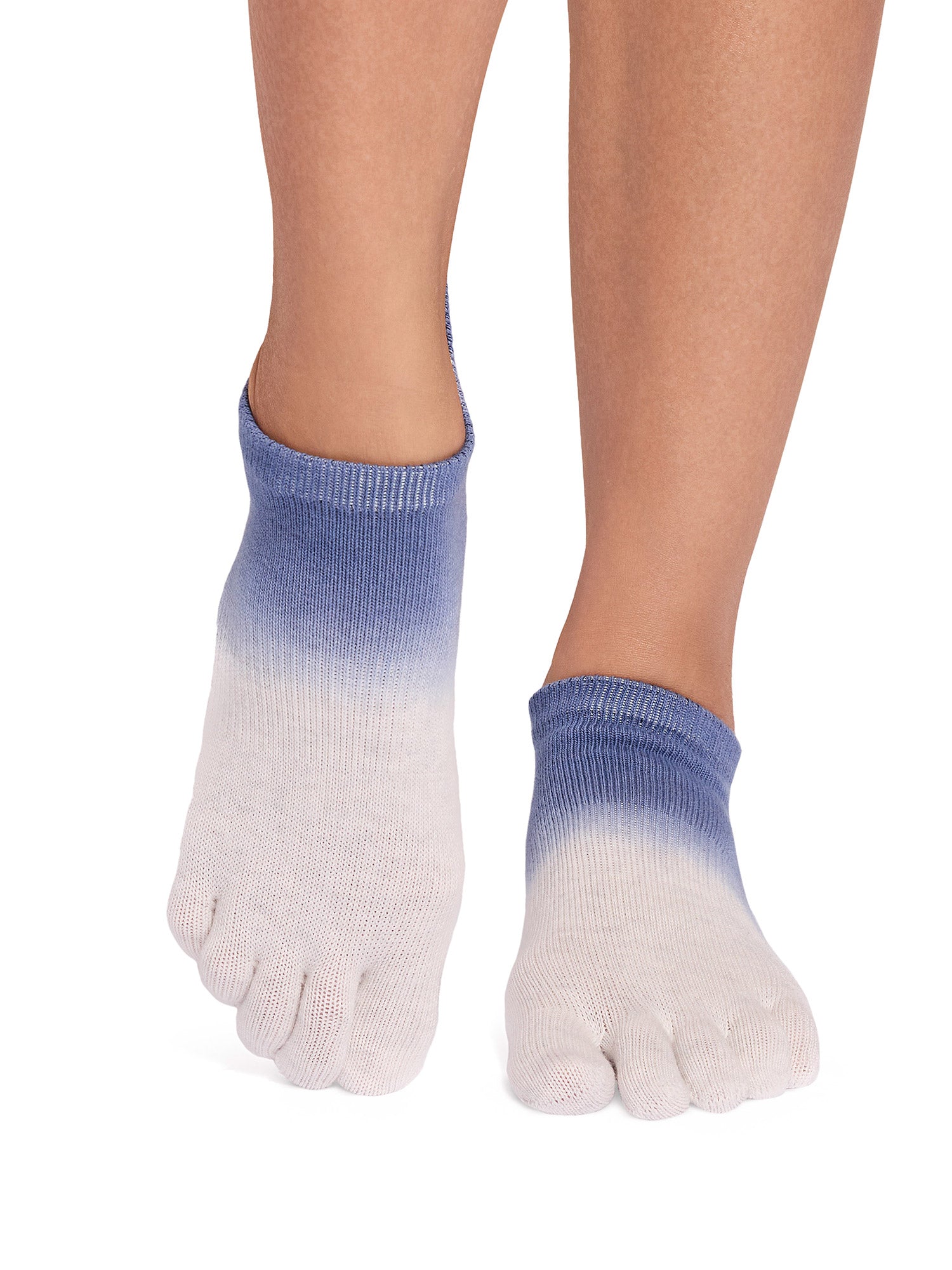 [ToeSox] Low Rise ローライズ（Full-Toe／つま先あり） グリップ ソックス ／ ヨガ ピラティス 滑り止め付 靴下 26FW_D1