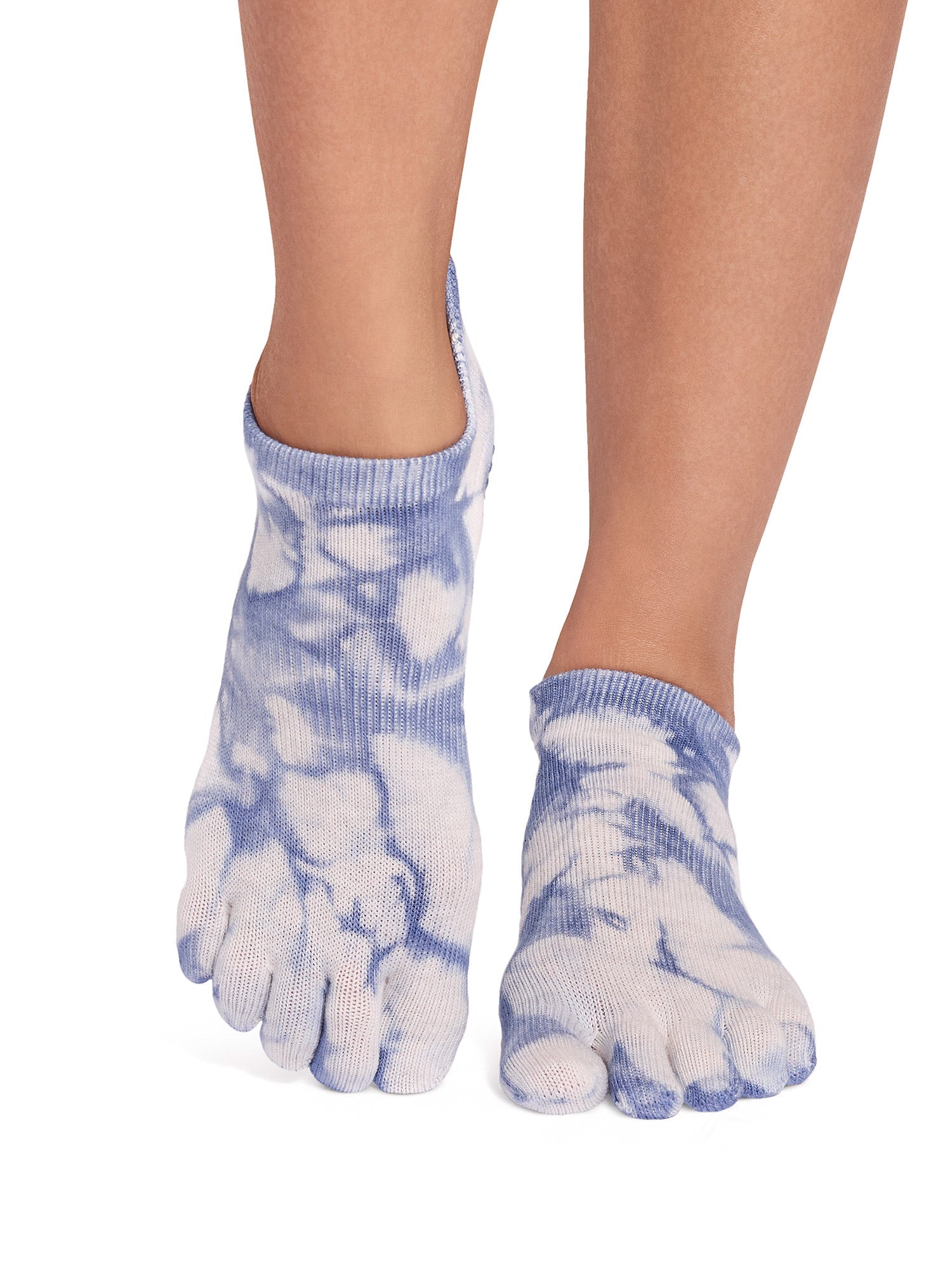 [ToeSox] Low Rise ローライズ（Full-Toe／つま先あり） グリップ ソックス ／ ヨガ ピラティス 滑り止め付 靴下 26FW_D1