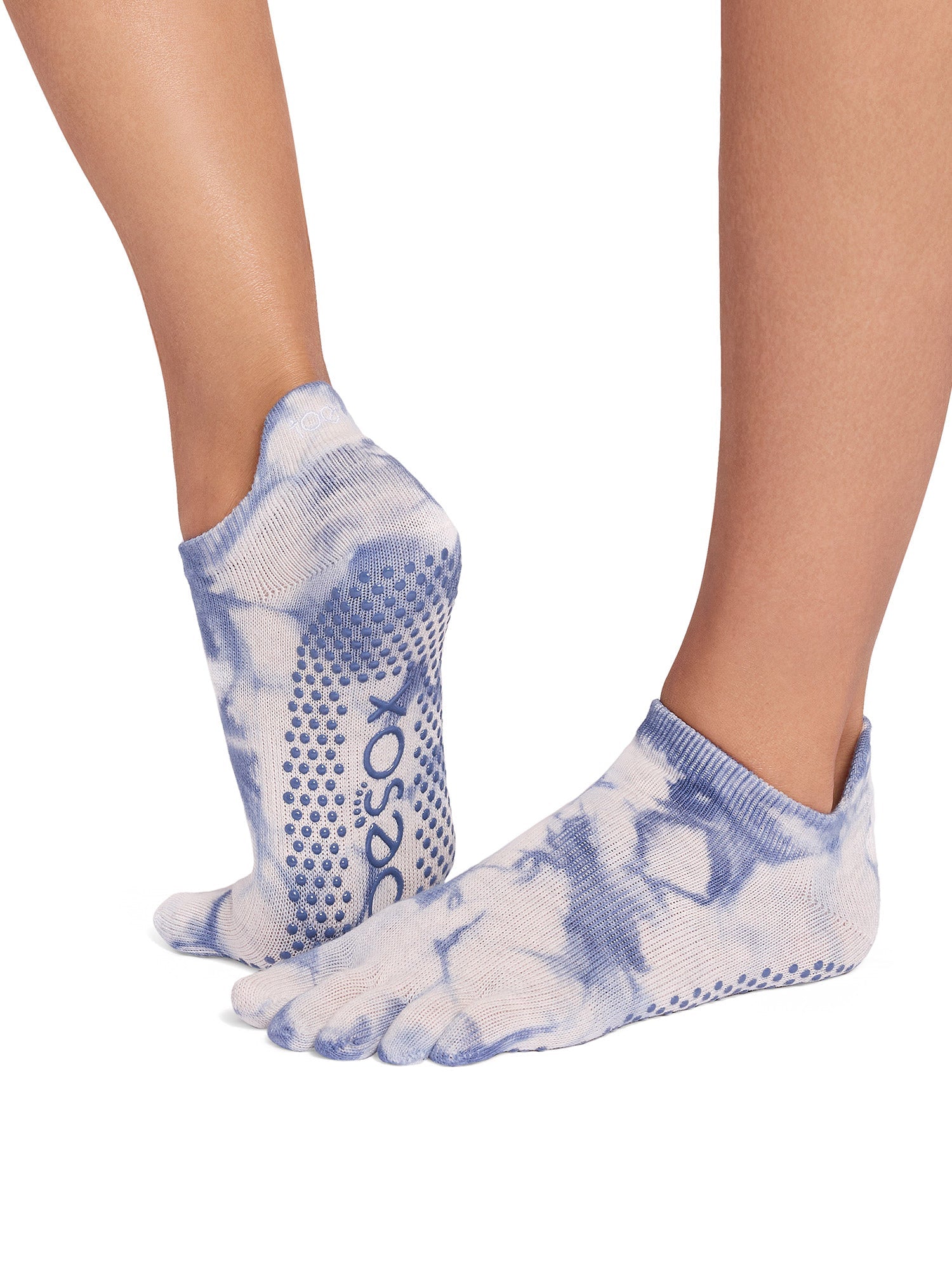 [ToeSox] Low Rise ローライズ（Full-Toe／つま先あり） グリップ ソックス ／ ヨガ ピラティス 滑り止め付 靴下 26FW_D1