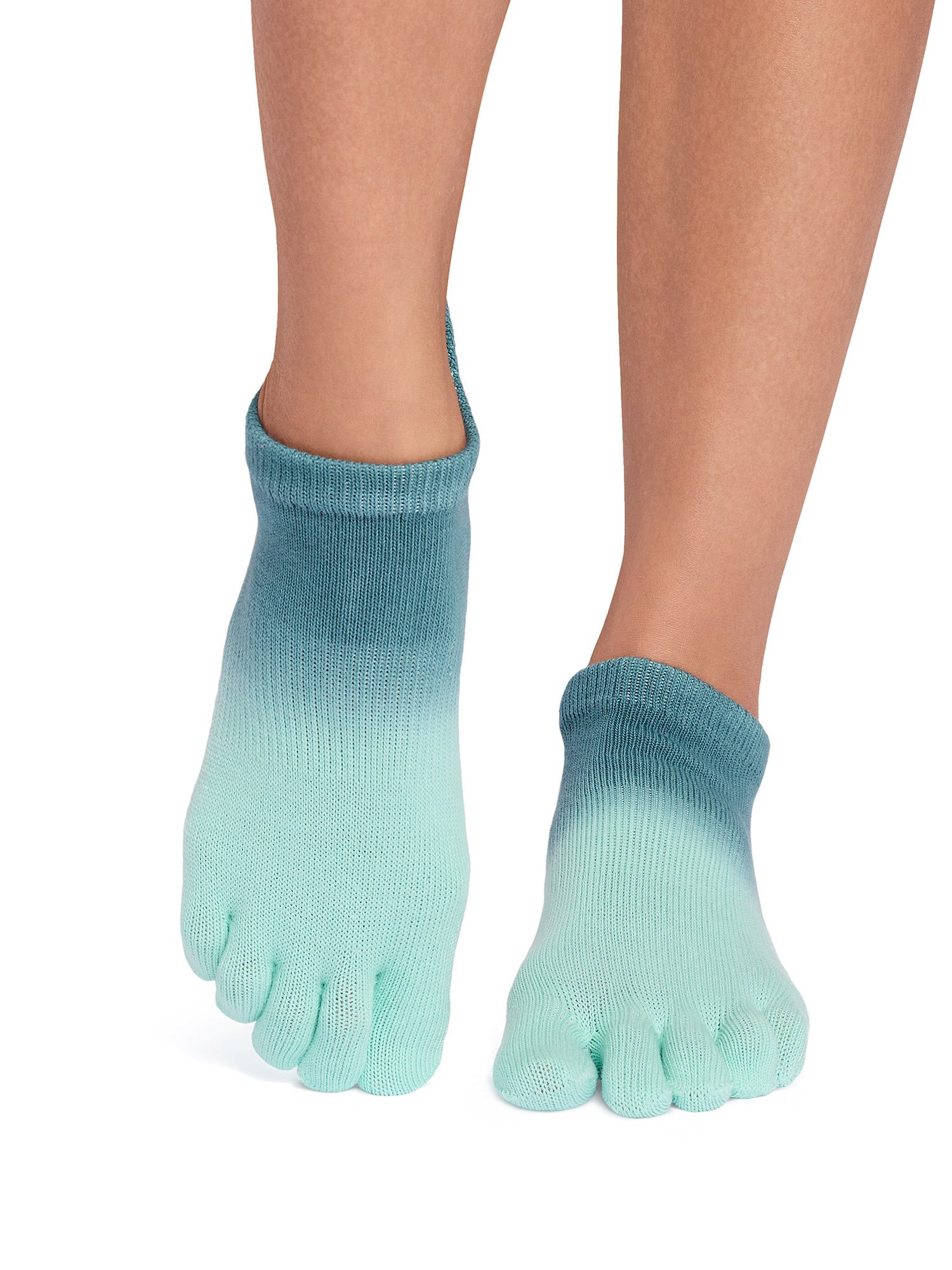 [ToeSox] Low Rise ローライズ（Full-Toe／つま先あり） グリップ ソックス ／ ヨガ ピラティス 滑り止め付 靴下 26FW_D1