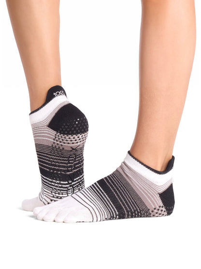 [ToeSox] Low Rise (Full-Toe) Grip Socks / Yoga Pilates Anti-Slip Socks 25SS_D2