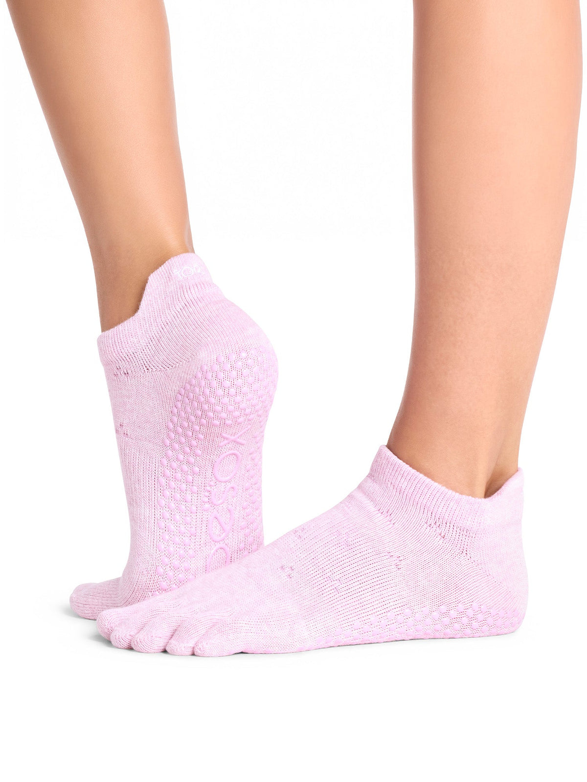 [ToeSox] Low Rise (Full-Toe) Grip Socks / Yoga Pilates Anti-Slip Socks 25SS_D2