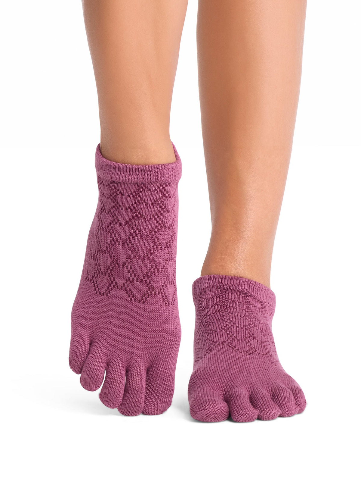 [ToeSox] Low Rise (Full-Toe) Grip Socks / Yoga Pilates Anti-Slip Socks 25SS_D2