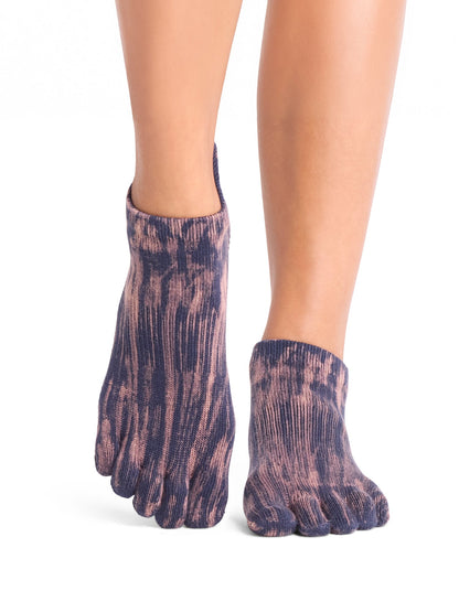 [ToeSox] Low Rise (Full-Toe) Grip Socks / Yoga Pilates Anti-Slip Socks 25SS_D2