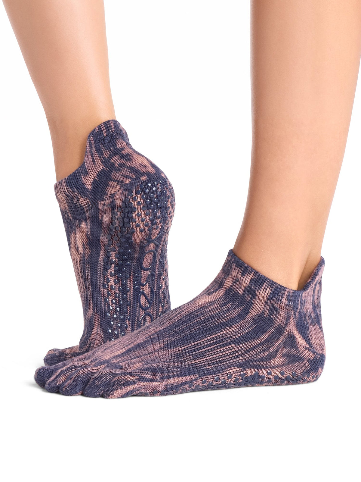 [ToeSox] Low Rise (Full-Toe) Grip Socks / Yoga Pilates Anti-Slip Socks 25SS_D2