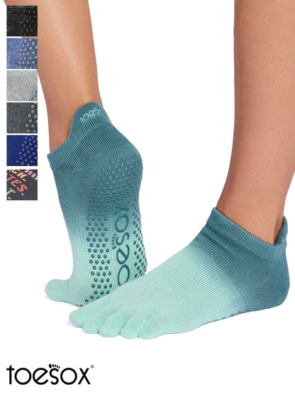 [ToeSox] Low Rise (Full-Toe) Grip Socks / Yoga Pilates Anti-Slip Socks 25SS_D2