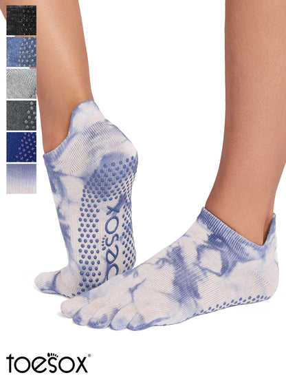 [ToeSox] Low Rise ローライズ（Full-Toe／つま先あり） グリップ ソックス ／ ヨガ ピラティス 滑り止め付 靴下 26SS_D2